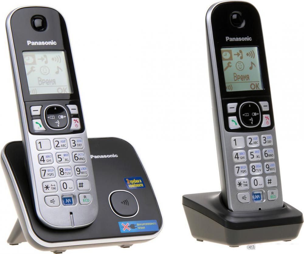 Радиотелефон Panasonic KX-TG6812RUB