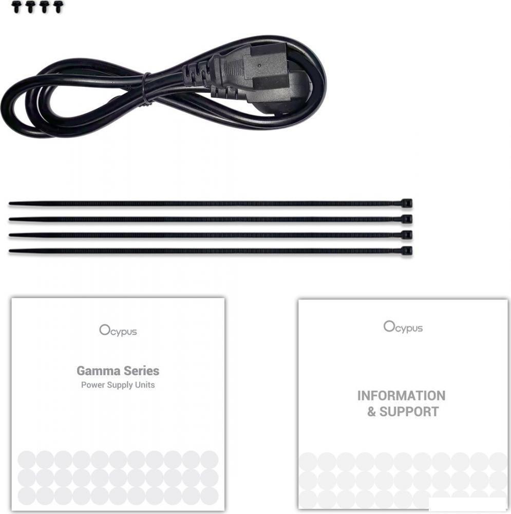Блок питания Ocypus Gamma P850 Gamma-P850-W1HDBK024X-EU