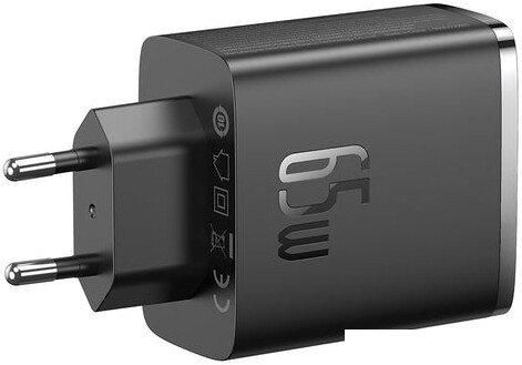 Сетевое зарядное Baseus Cube Pro 3 Ports Fast Charger 65W P10152301113-00 (черный)