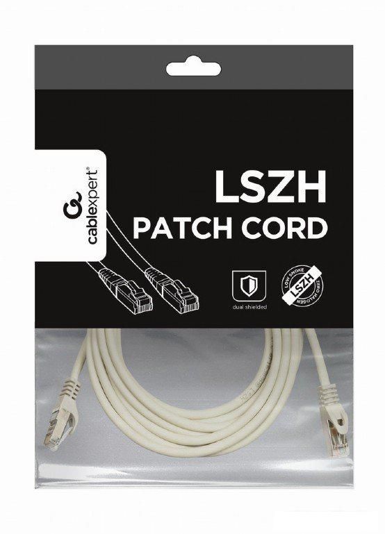 Кабель Cablexpert PP6A-LSZHCU-W-5M RJ45 - RJ45 (5 м, серый)