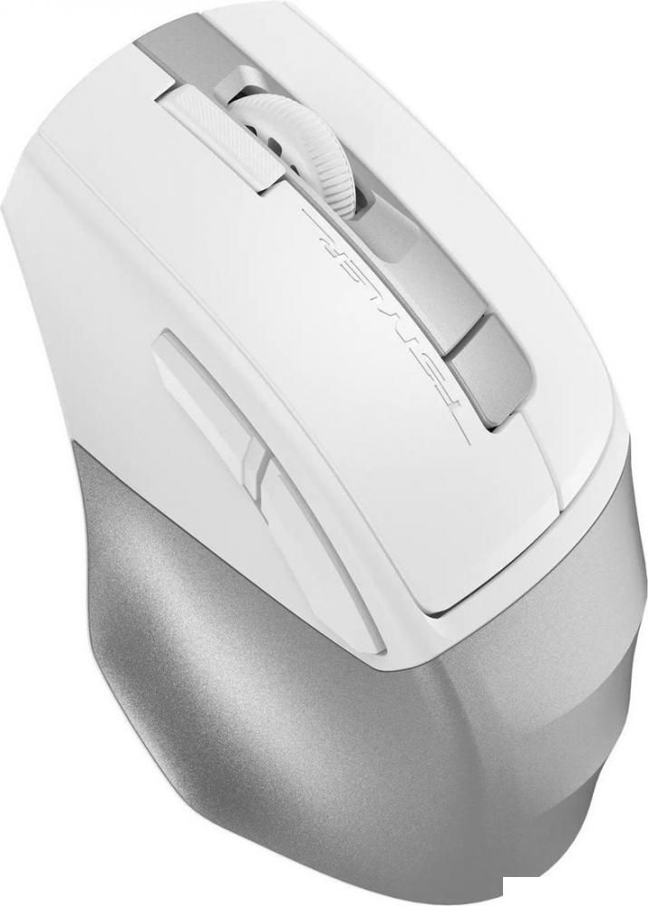 Мышь A4Tech Fstyler FG45CS Air2 (белый/серебристый)