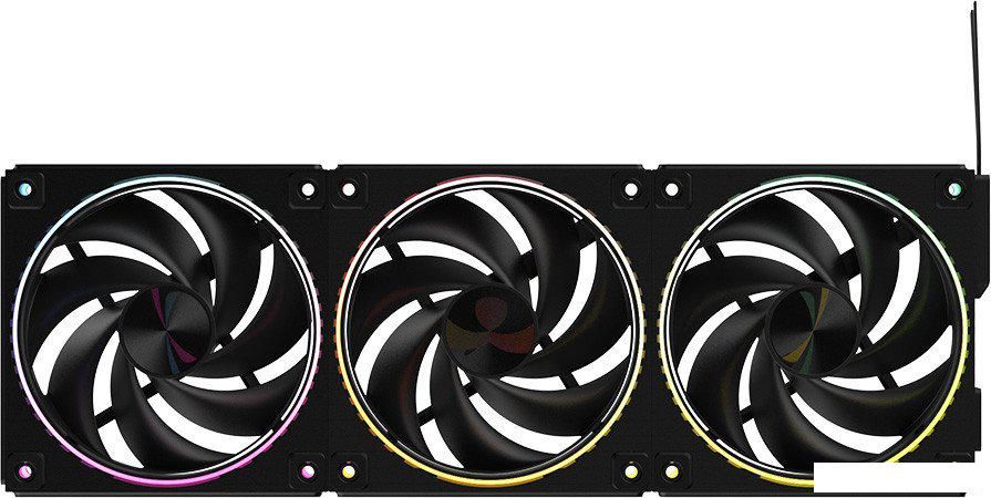 Комплект вентиляторов для корпуса Zalman ZM-DF120 A3 (черный)