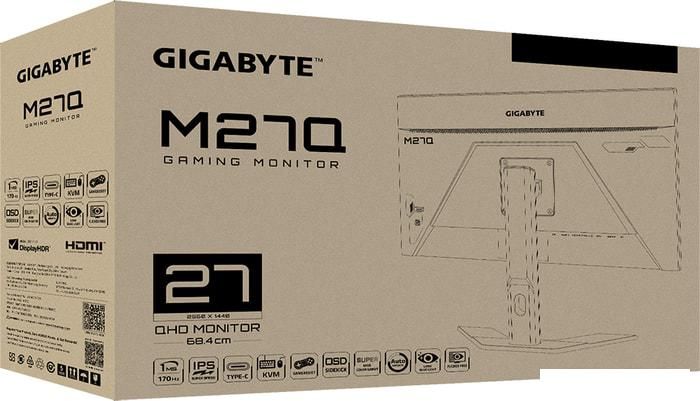 Игровой монитор Gigabyte M27Q (rev. 1.0)
