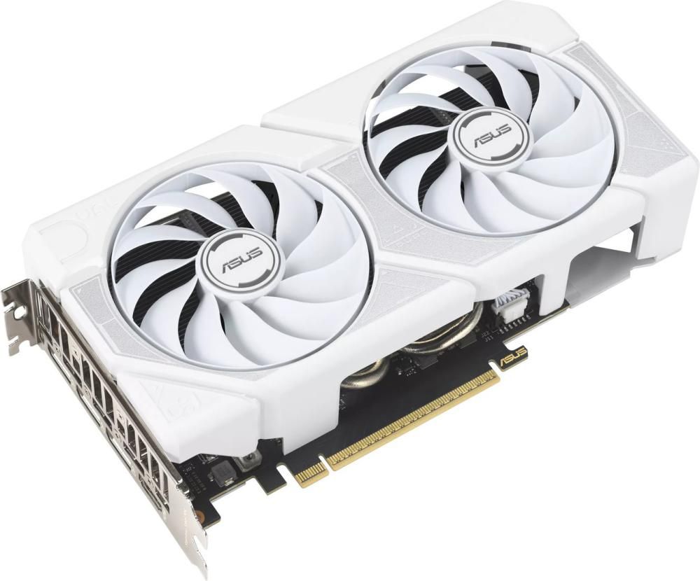 Видеокарта ASUS Dual GeForce RTX 5060 Ti 8GB GDDR7 White OC Edition DUAL-RTX5060TI-O8G-WHITE