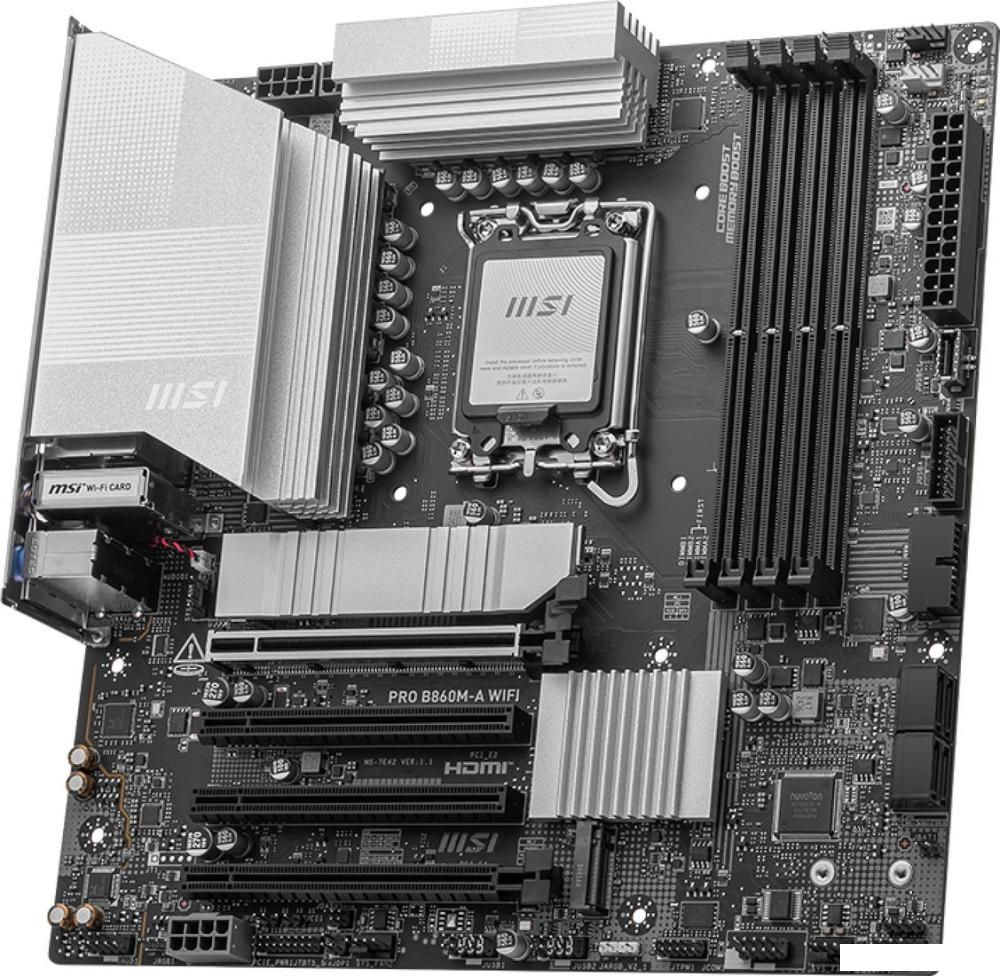 Материнская плата MSI Pro B860M-A WiFi
