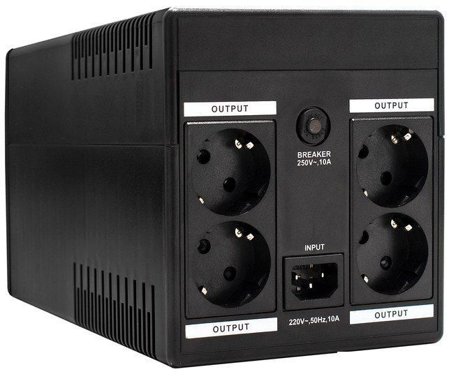 Источники бесперебойного питания ExeGate SpecialPro UNB-1500.LED.AVR.4SH EP285499RUS