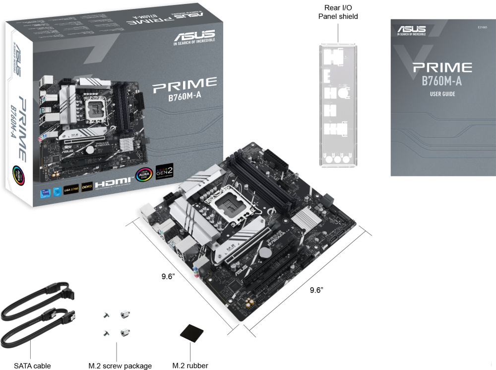 Материнская плата ASUS Prime B760M-A-CSM