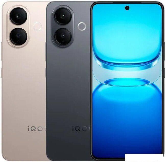 Телефон iQOO Z10R 8GB/256GB международная версия (насыщенный черный)