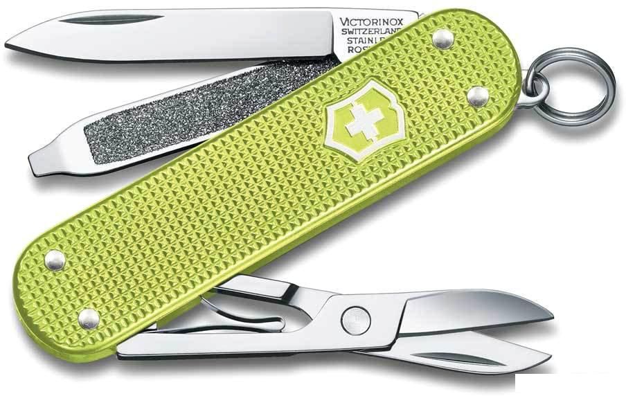 Мультитул Victorinox Classic Alox SD Colors (лаймовый)