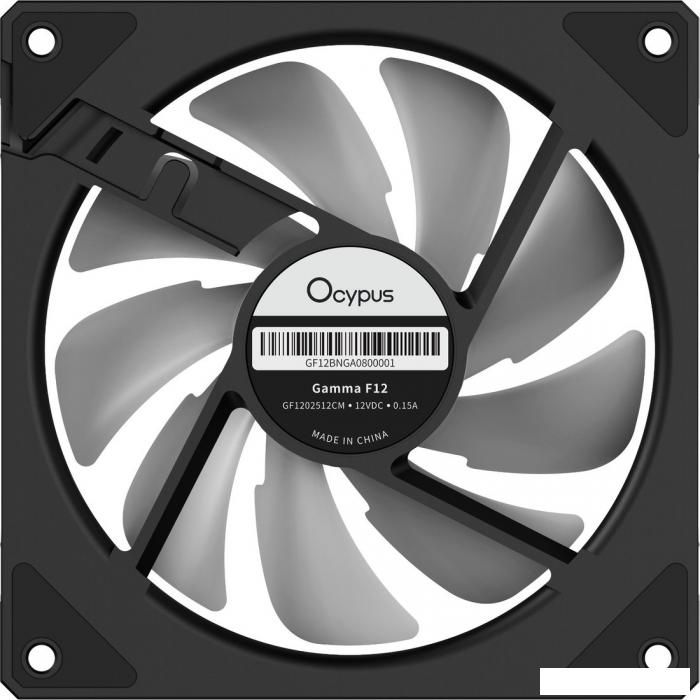 Вентилятор для корпуса Ocypus Gamma F12 BK ARGB Reverse Blade