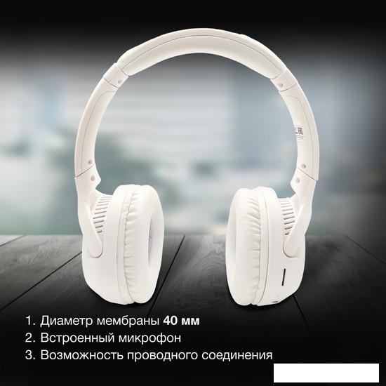 Наушники Hyundai H-HP101 (белый)