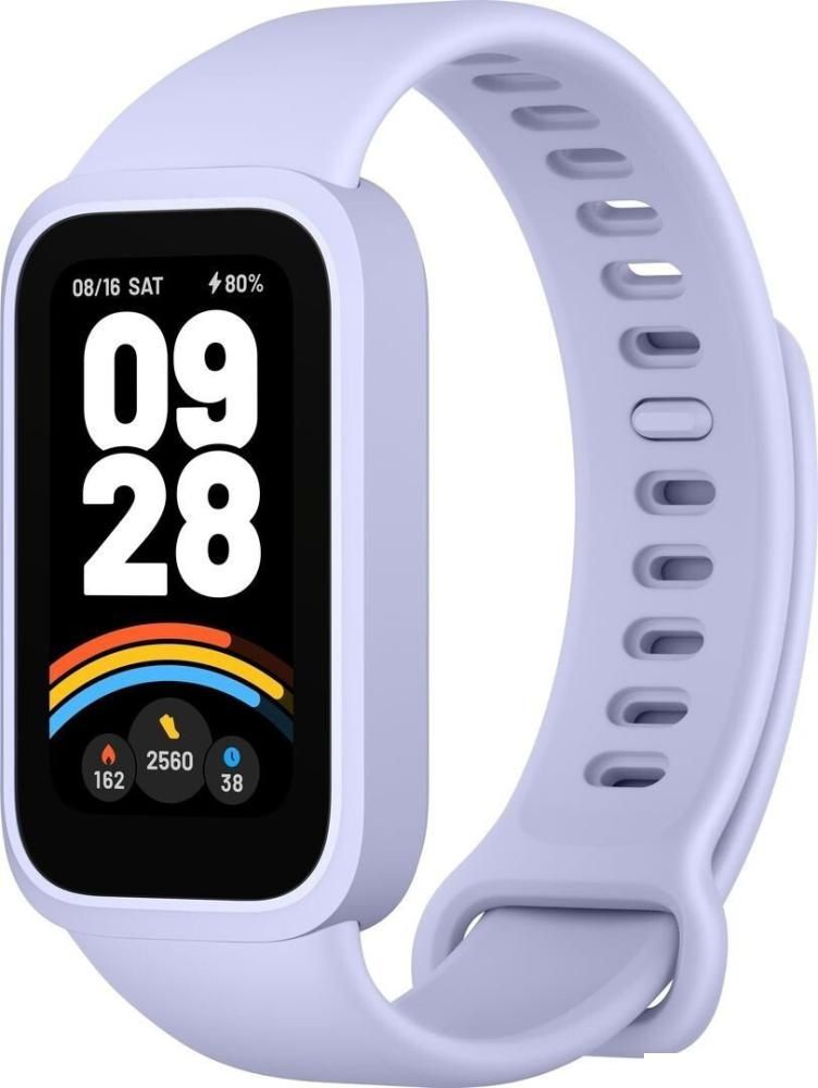 Фитнес-браслет Xiaomi Smart Band 9 Active (сиреневый, международная версия)