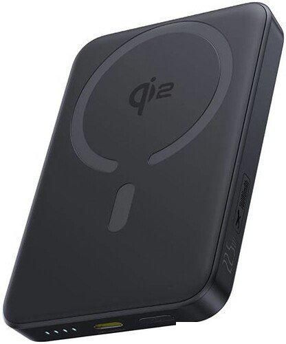 Внешний аккумулятор Baseus EnerFill FM12 Qi2 Magnetic Power Bank 22.5W 10000mAh (черный)