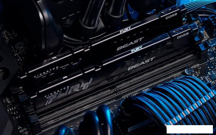 Оперативная память Kingston FURY Beast 16ГБ DDR5 6000 МГц KF560C30BBE-16