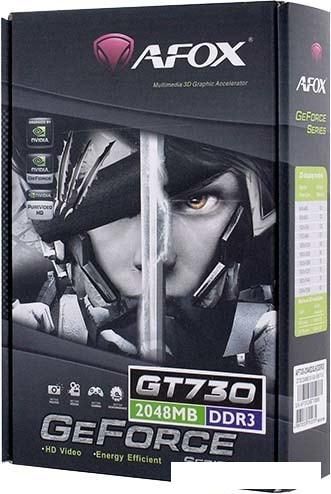 Видеокарта AFOX GeForce GT 730 2GB DDR3 AF730-2048D3L6