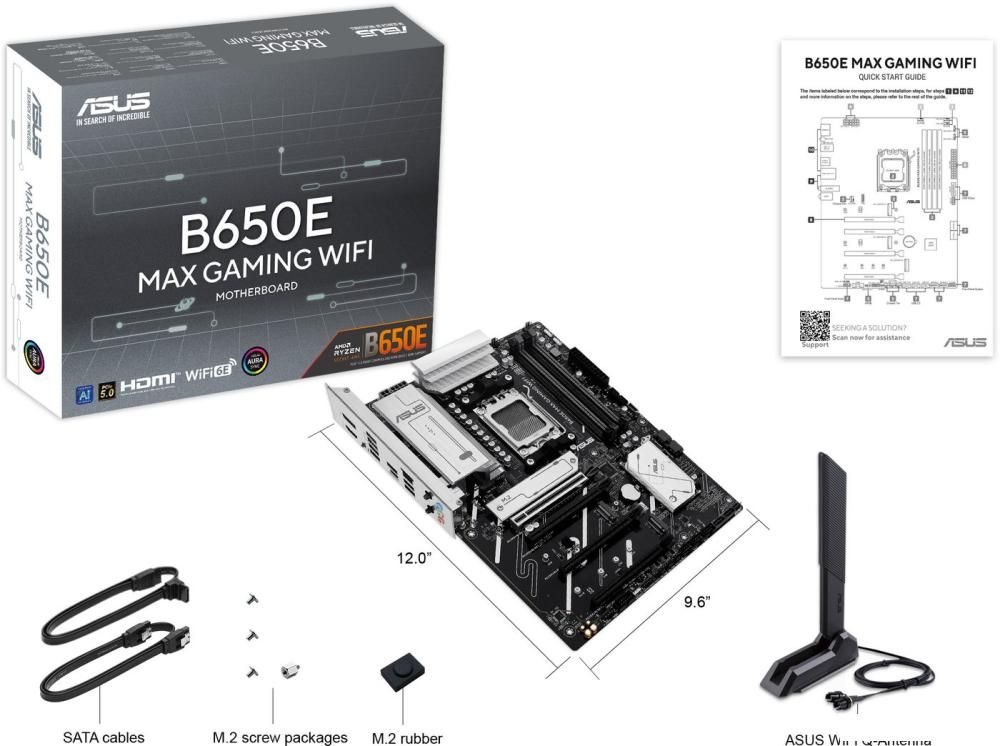 Материнская плата ASUS B650E Max Gaming WiFi