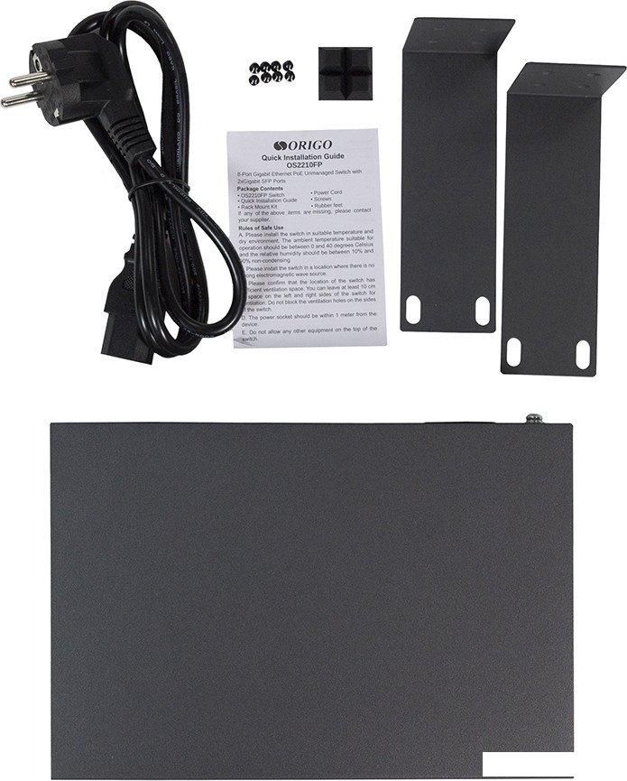 Неуправляемый коммутатор Origo OS2210FP/120W/A1A