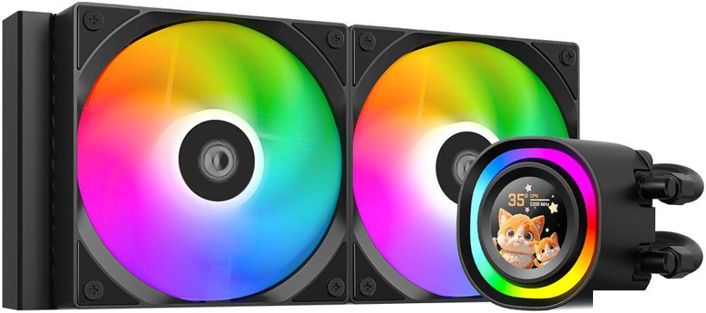 Система жидкостного охлаждения для процессора ID-Cooling FX240 LCD