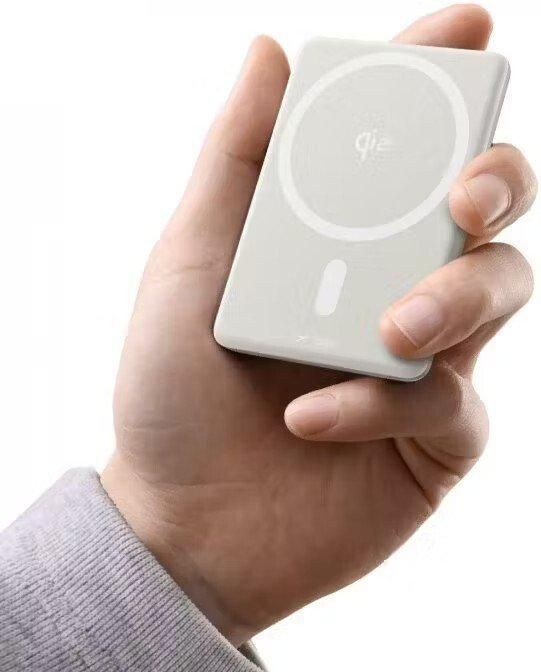 Внешний аккумулятор Baseus PicoGo AM31 Mini Magnetic Power Bank with Stand 20W 5000mAh (титановый)
