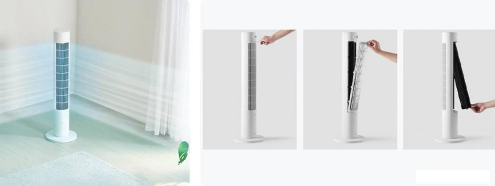 Колонный вентилятор Xiaomi Mijia DC Inverter Tower Fan 2 BPTS02DM (китайская версия)