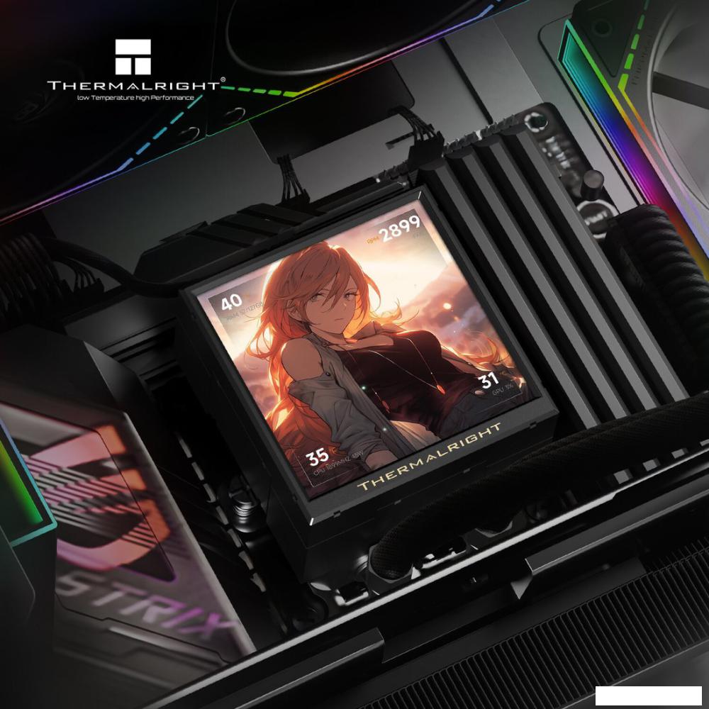 Система жидкостного охлаждения для процессора Thermalright Peerless Vision 360 ARGB (черный)