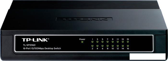 Неуправляемый коммутатор TP-Link TL-SF1016D