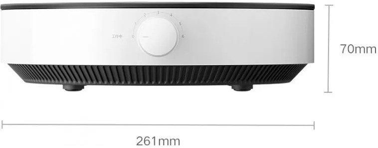 Настольная плита Xiaomi Induction Cooker N1 MDCL003CM (с переходником на евровилку)