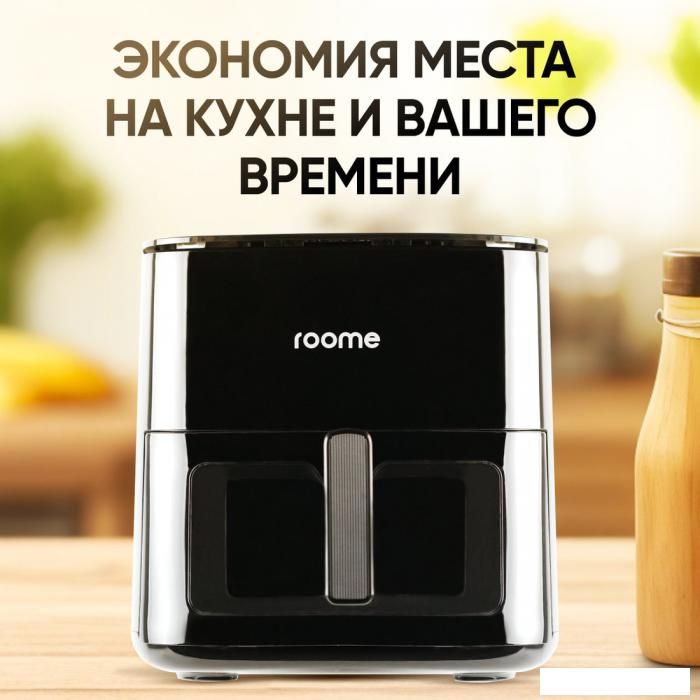 Аэрогриль (аэрофритюрница) Roome AF-ZE7223-A (черный)