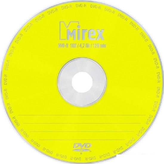 DVD-R диск Mirex 4.7Gb 16x UL130003A1C (1 шт.)