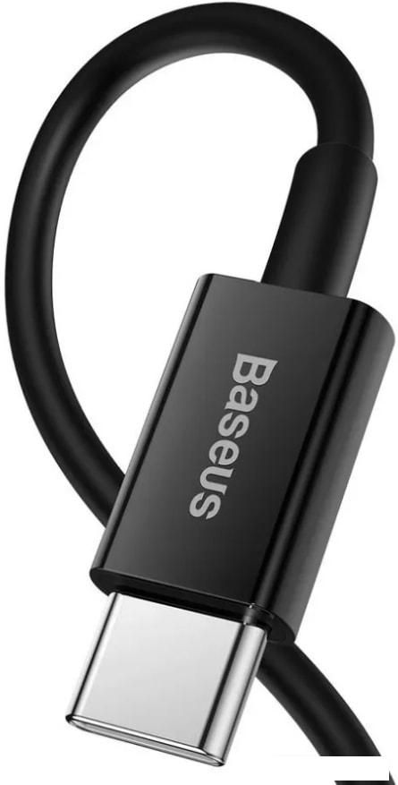 Кабель Baseus CATLYS-C01 USB Type-C - Lightning (2 м, черный)