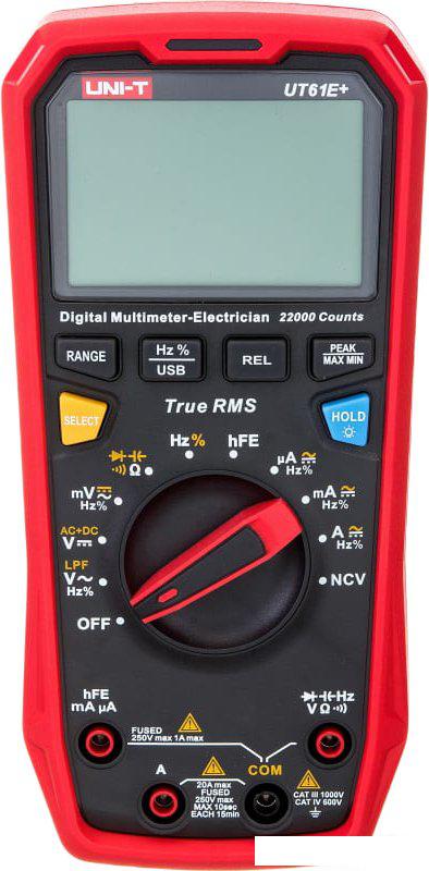 Мультиметр UNI-T UT61E+