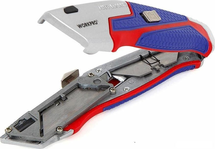 Нож строительный Workpro WP213012