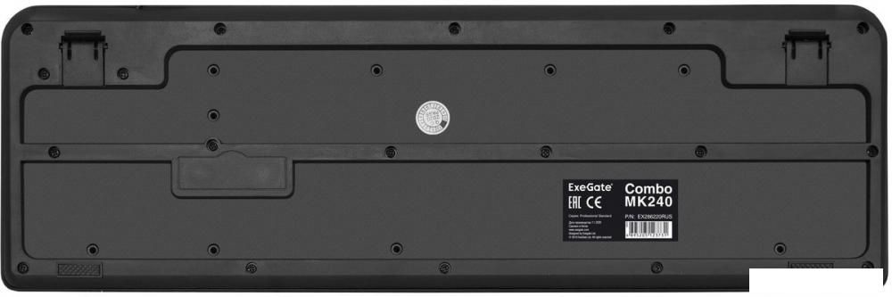 Офисный набор ExeGate Professional Standard Combo MK240 EX286220RUS