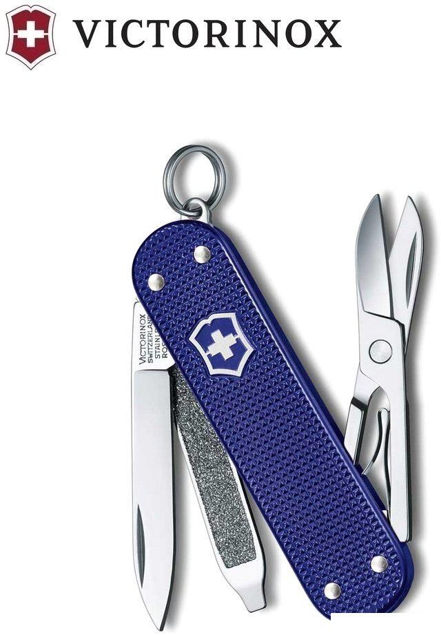 Мультитул Victorinox Classic Alox SD Colors (темно-синий)