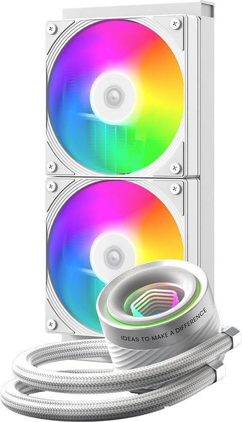 Система жидкостного охлаждения для процессора ID-Cooling FX240 INF White