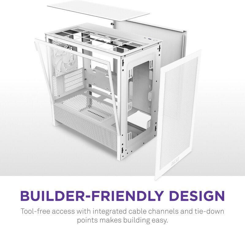 Корпус NZXT H3 Flow CC-H31FW-01