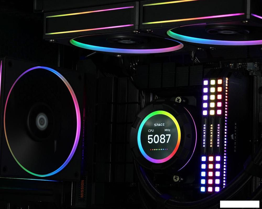 Жидкостное охлаждение для процессора ID-Cooling SL360