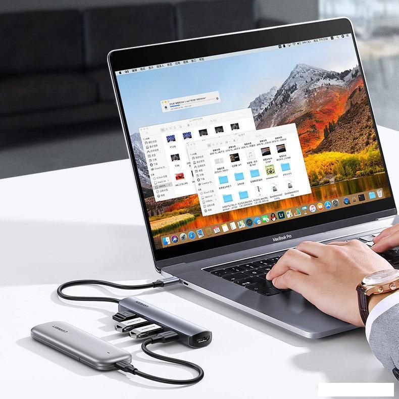 USB-хаб Ugreen CM417 20197