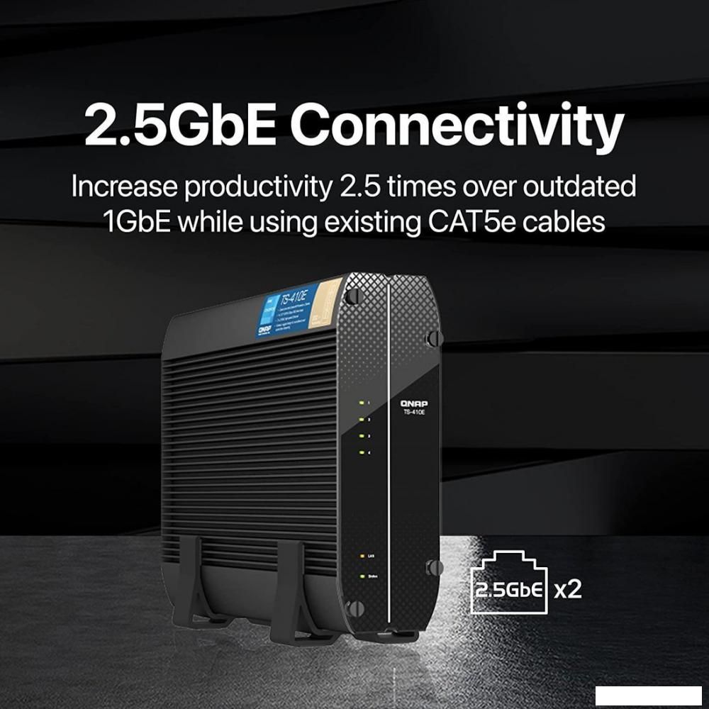 Сетевой накопитель QNAP TS-410E-8G