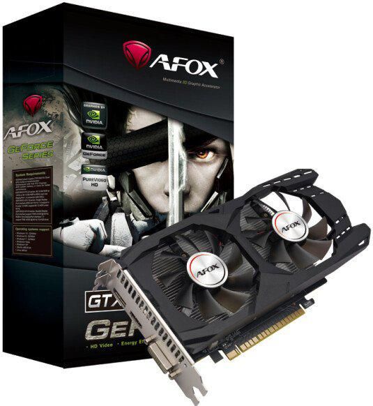Видеокарта AFOX GeForce GTX 1050 Ti 4GB GDDR5 AF1050TI-4096D5H7-V9