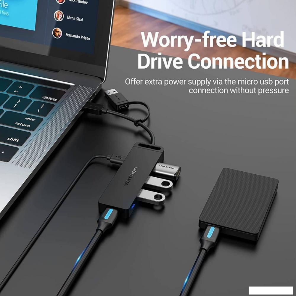 USB-хаб Vention CHTBB