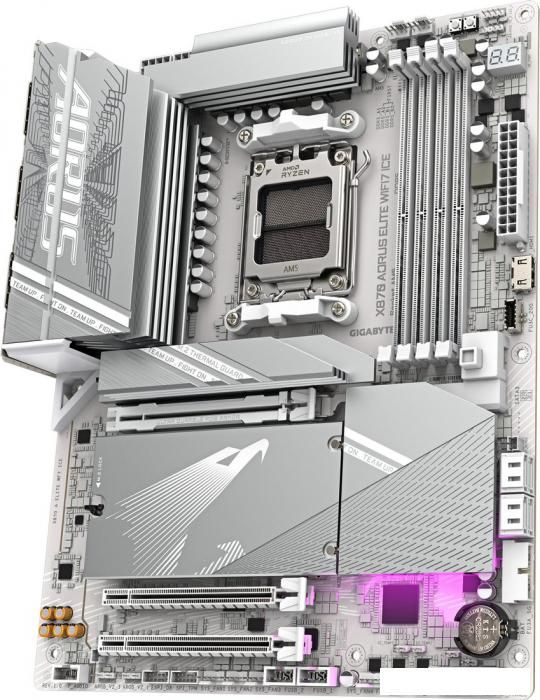 Материнская плата Gigabyte X870 Aorus Elite WiFi7 Ice