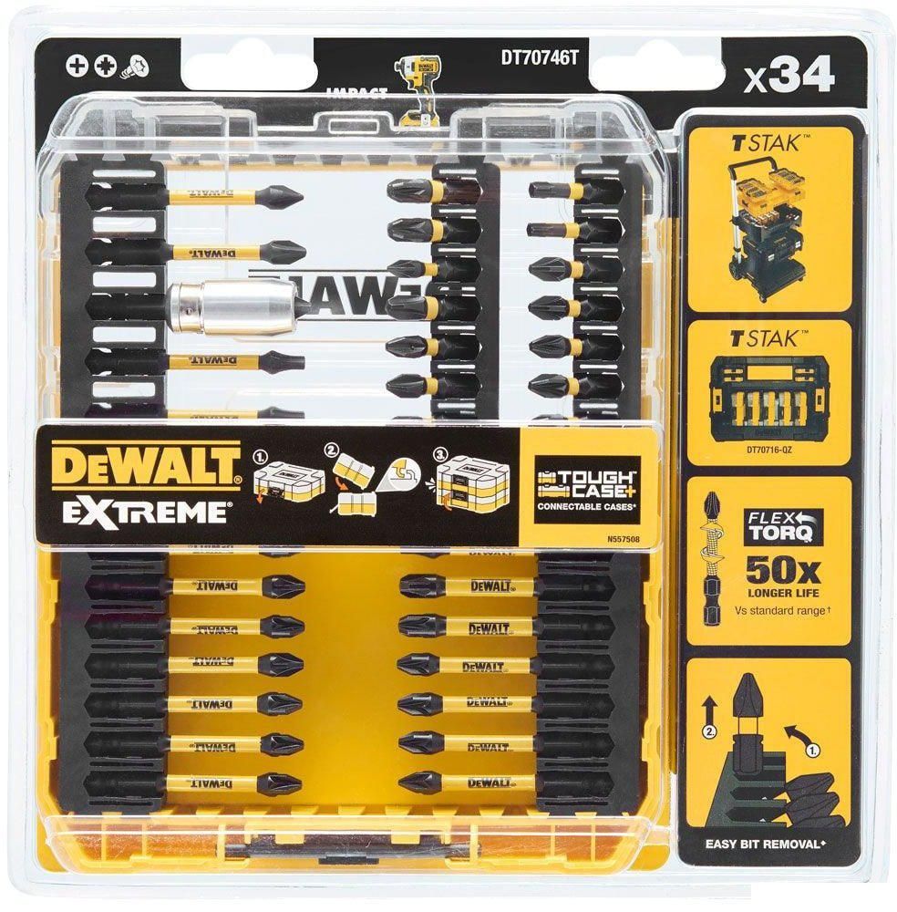 Набор бит DeWalt DT70747T-QZ