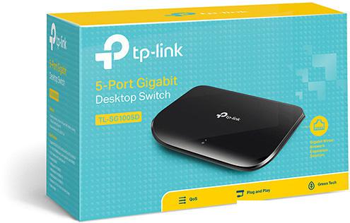 Неуправляемый коммутатор TP-Link TL-SG1005D