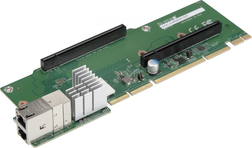 Сетевая карта Supermicro AOC-2UR68G4-i2XT