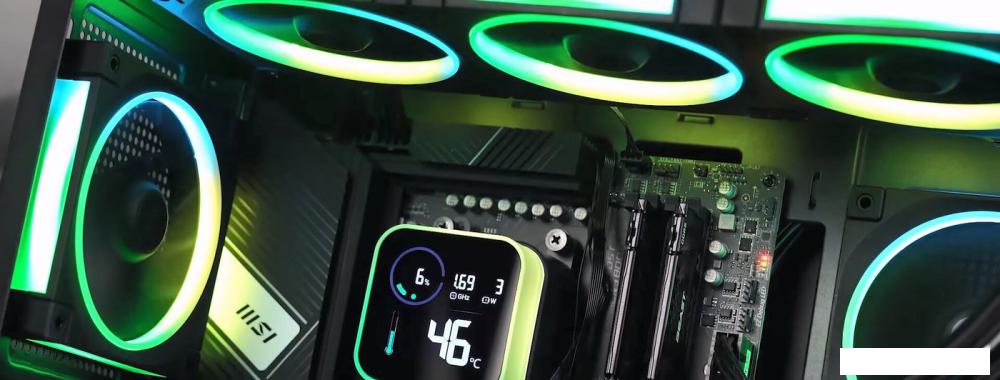 Система жидкостного охлаждения для процессора DeepCool LQ360 Ultra ARGB R-LQ360-BKASMC-G-1