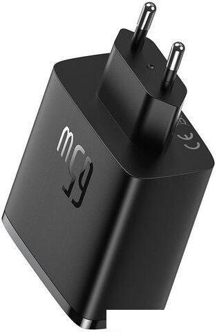 Сетевое зарядное Baseus Cube Pro 3 Ports Fast Charger 65W P10152301113-00 (черный)