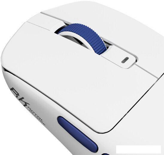 Игровая мышь Royal Kludge M30 (белый/синий)