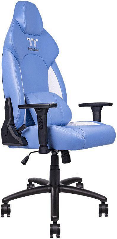 Игровое (геймерское) кресло Thermaltake V Comfort (синий/белый)