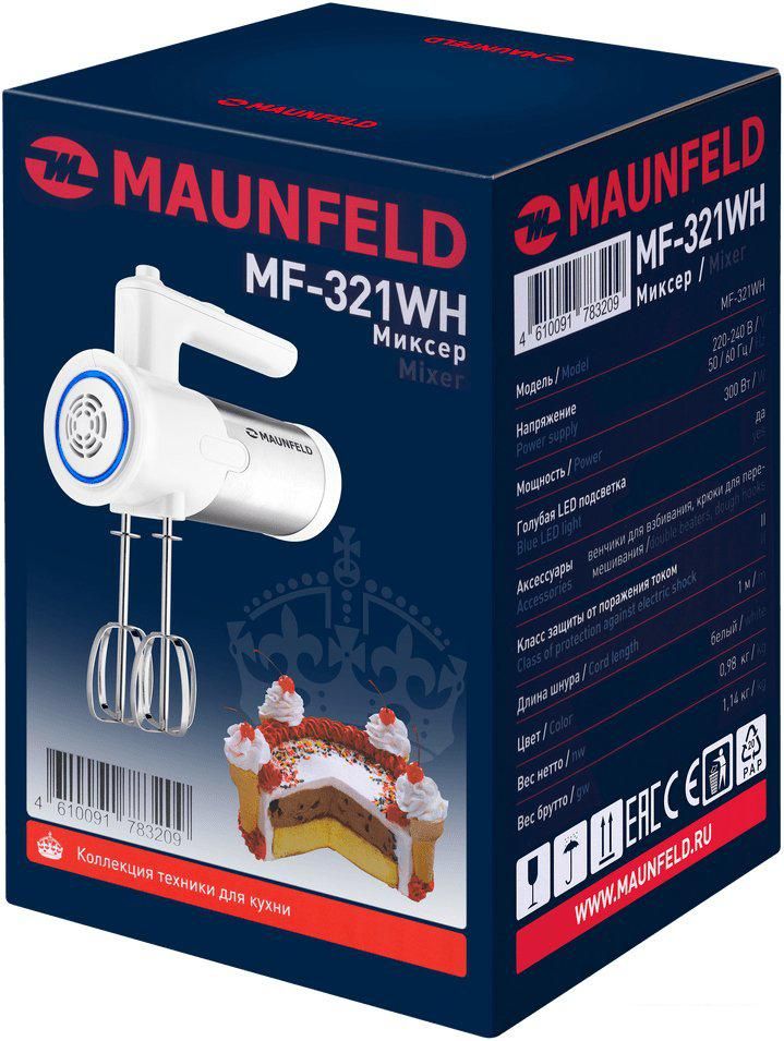 Миксер MAUNFELD MF-321WH